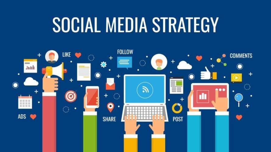 Image shown Social Media Strategy