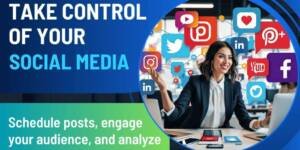 Image Shown the Take Control Of Social Media 