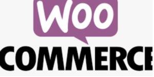 image shown WooCommerce WordPress Plugins logo with purple speech bubble and bold black text.